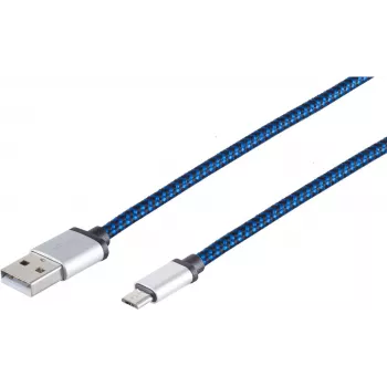 USB-Kabel S/CONN 14-50017 USB 2.0 0,3 m