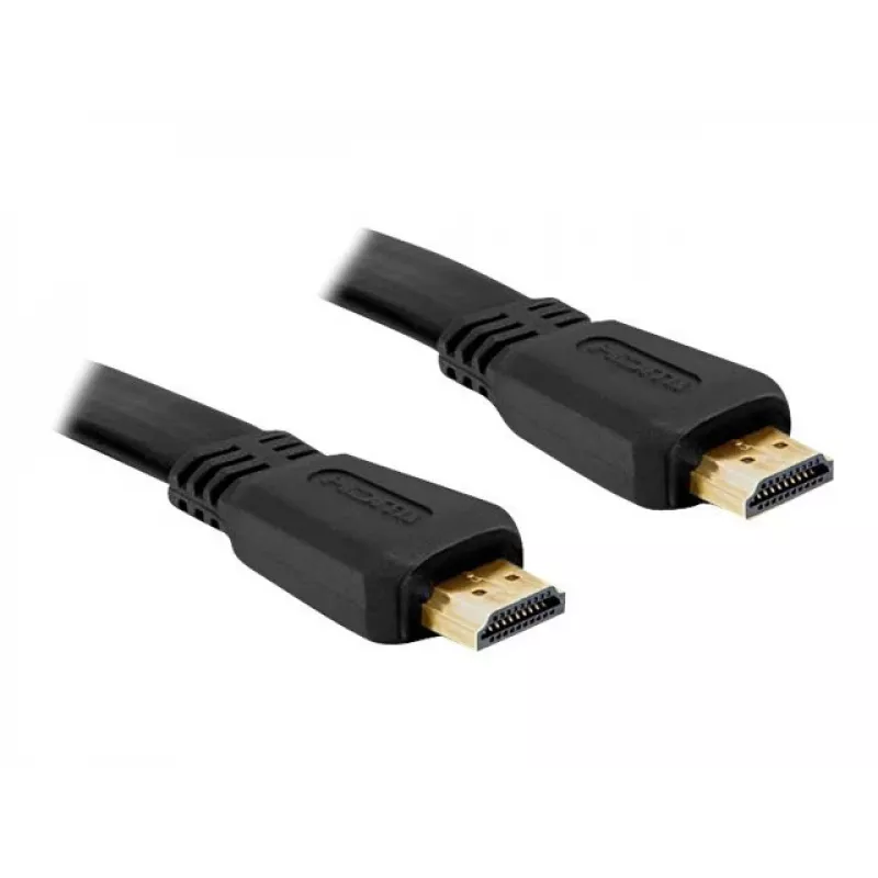 HDMI-Kabel DeLOCK 82671 3m Typ A Standard Schwarz