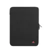 RIVACASE Antishock 5221 MacBook 13 Sleeve, vertikal, schwarz, Doppelreißverschluss