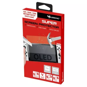 Subsonic Super Screen Protector Tempered Glass für Nintendo Switch OLED