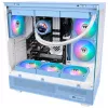 Thermaltake CT140 EX Reverse ARGB 140mm Gehäuselüfter 3er-Pack Hortensienblau