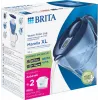 Wasserfilter-Kanne BRITA Marella XL mit 2 MAXTRA PRO blauen Ersatzkartuschen