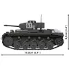 Bausatz Cobi Panzerkampfwagen II Ausf. F – 813 Teile, schwarz, Alter 9+