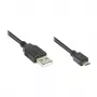 Goodconnections 2510-MB003 USB-Kabel Schwarz