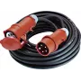 Stromkabel Bachmann 347.171 Schwarz Rot 10 m