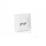 Equip Cat.5e German Modular Faceplate