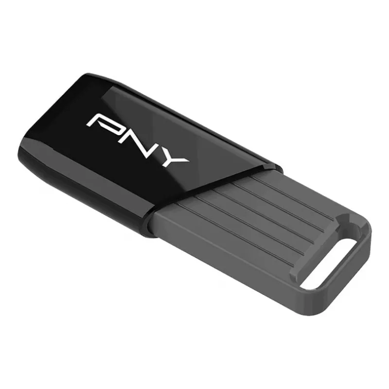 PNY Attaché X, 32 GB, USB Type-A, 3.2 Gen 1 (3.1 Gen 1), 130 MB/s, Dia, Schwarz