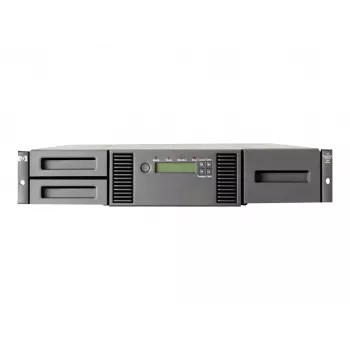 Hewlett Packard Enterprise HPE StorageWorks MSL2024 – Bandbibliothek – LTO Ultrium – maximale Anzahl Laufwerke: 2 – Rack – rackmontierbar – 2U – Barcodeleser – für ProLiant DL120