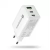 Power charger everActive SQ-655Q 65W, 1×USB-A + 2×USB-C fast charging