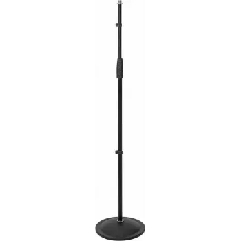 Mikrofonständer Omnitronic höhenverstellbar 85–157 cm, Stativfuß, Modell 6000580P