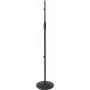 Mikrofonständer Omnitronic höhenverstellbar 85–157 cm, Stativfuß, Modell 6000580P