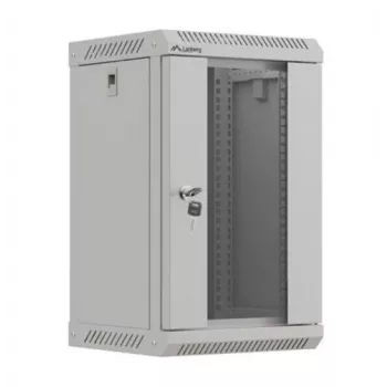 Lanberg WF11-3309-10S Rackschrank 9U Wandmontage-Rack Grau