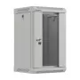 Lanberg WF11-3309-10S Rackschrank 9U Wandmontage-Rack Grau