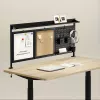 Schreibtischtrennwand ergo office ER-300 B, Breite 1250 mm, max. Belastung 10 kg
