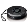 Tragbarer CD-Player Lenco CD-340BK — schwarz, tragbares Design