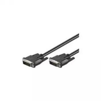 Wentronic goobay – DVI-Kabel – Dual Link – DVI-D (M) auf DVI-D (M) – 15,0 m – Schwarz (93951)