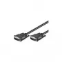 Wentronic goobay – DVI-Kabel – Dual Link – DVI-D (M) auf DVI-D (M) – 15,0 m – Schwarz (93951)