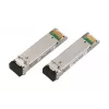 Extralink SFP WDM Modul 1,25G, 1,25Gbps, 1310/1550nm, Single Mode, 20km, LC, DOM, Paar, Entwickelt für HP/Aruba
