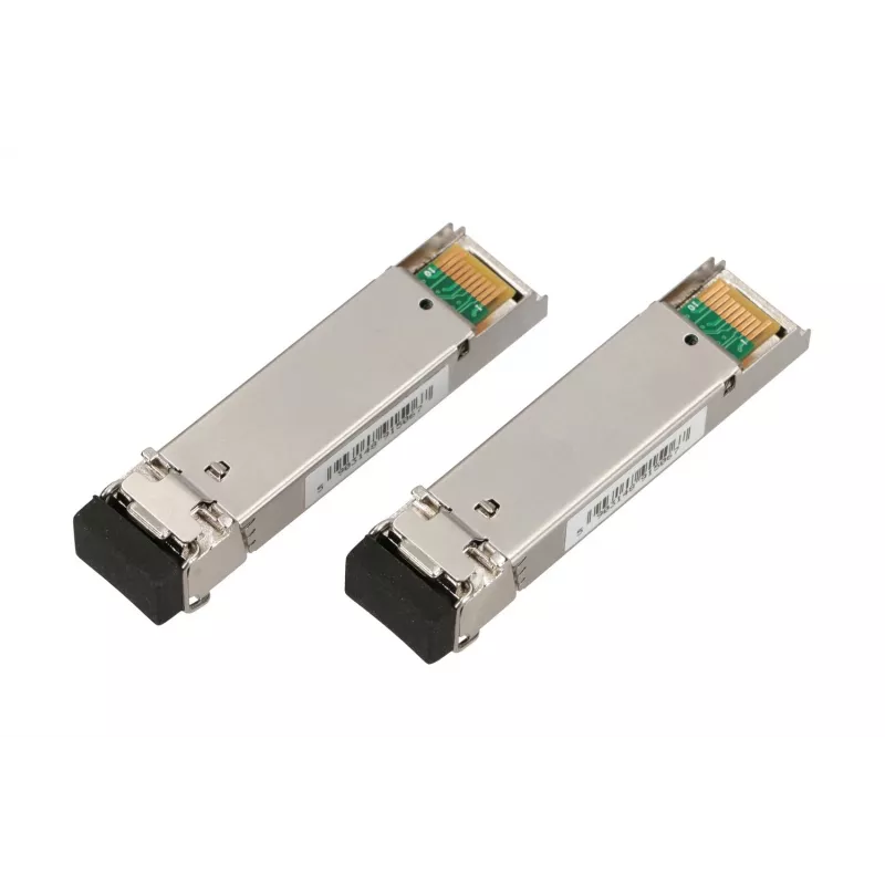 Extralink SFP WDM Modul 1,25G, 1,25Gbps, 1310/1550nm, Single Mode, 20km, LC, DOM, Paar, Entwickelt für HP/Aruba