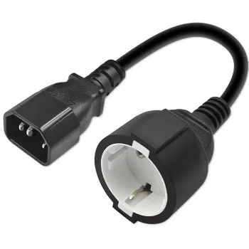 Netzadapter QOLTEC 53906 IEC 320 C14 auf SCHUKO 16A 250V