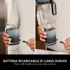 Tragbarer Mixer Ninja BC251EUGY, 0,57 L Behälter, 11,1 V Akku, Edelstahlklingen, transparent/grau