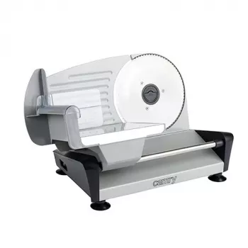Camry CR 4702 Aufschnittmaschine Elektrisch Schwarz - Grau - Satinierter Edelstahl (CR 4702)