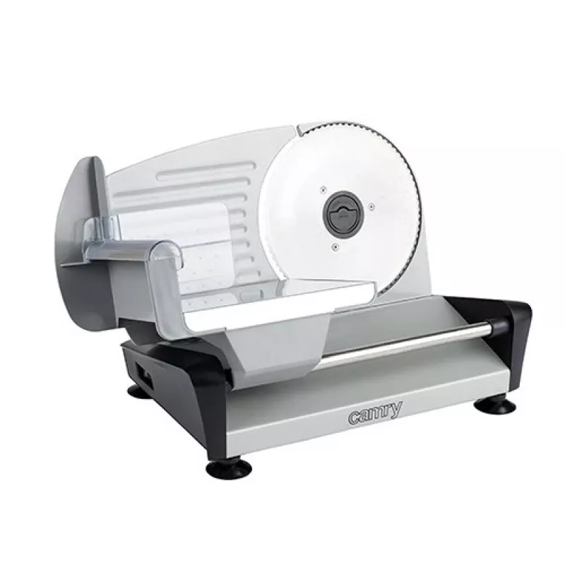 Camry CR 4702 Aufschnittmaschine Elektrisch Schwarz - Grau - Satinierter Edelstahl (CR 4702)