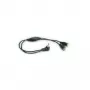 ROLINE Lautsprecher-Y-Kabel - 3,5mm (Stecker - 2x Buchse) - mit Volumenregler (11.09.4439)