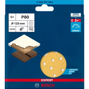 Bosch 2 608 901 094 Rotationswerkzeug Schleif-/Schmirgelzubehör Holz Schleifblatt