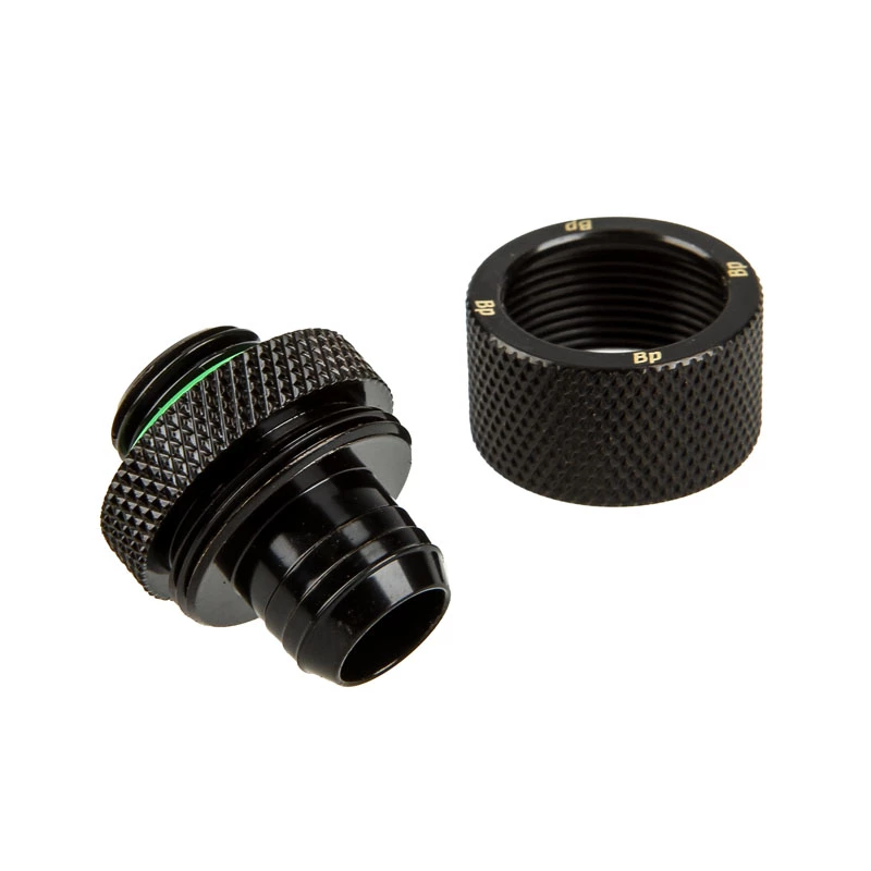 Fitting BitsPower BP-MBCPF-CC3U – Messing, schwarz lackiert für Computer-Kühlsysteme