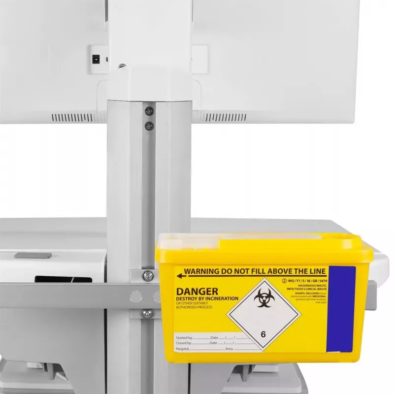 Ergotron 98-420 Montageset aus Aluminium, maximales Traggewicht 2,3 kg