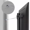 TV-Bodenständer MACLEAN MC-494 für 32-Zoll- bis 70-Zoll-Fernseher, VESA bis zu 400×400 mm, maximale Belastung 40 kg, neigbar 70°