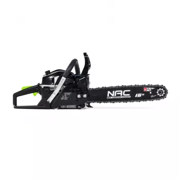 Benzin-Kettensäge NAC CST45-40-02AC, 45 cm³, 1,9 kW (max. 2,4 kW), 40 cm Schiene, 66 Glieder, 1,5 mm Kette