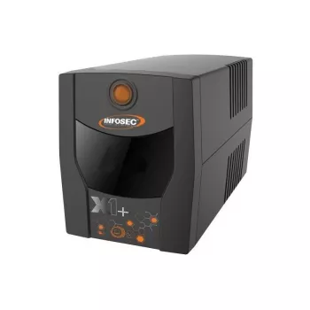 Infosec INF_661130 Backup-Stromversorgung UPS X1+ 1000 IEC, 1000VA, 500W, 4× C13