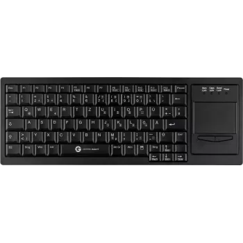 Tastatur GETT CleanType Xtra Touch USB QWERTZ Deutsch Schwarz