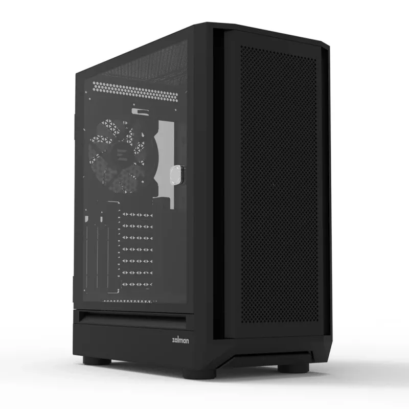 Computergehäuse Zalman i6 Schwarz, ATX, schwarz