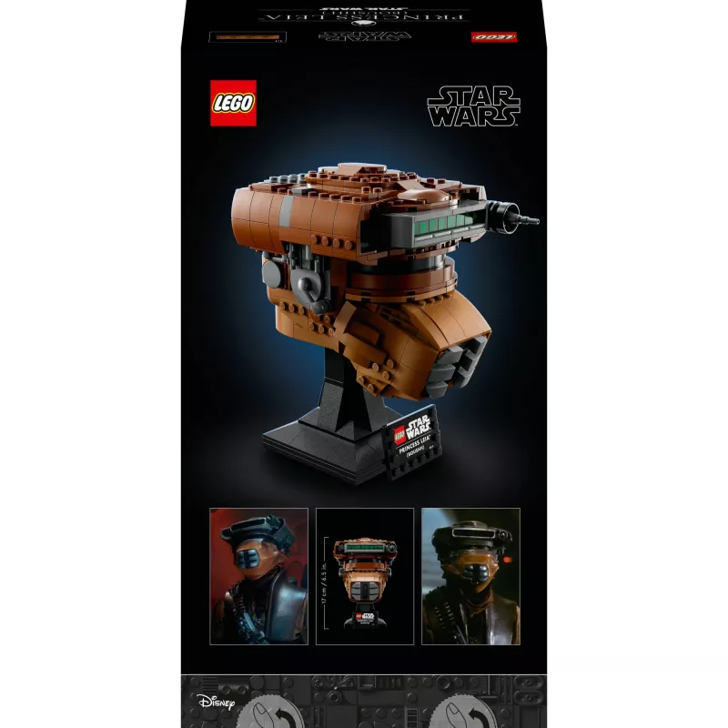 LEGO Star Wars Princess Leia (Boushh) Helm Set für Erwachsene 75351 (670 Teile)