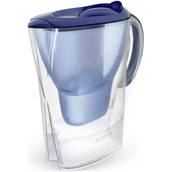 Wasserfilterkanne BRITA Marella XL, Tischfilter mit MAXTRA Kartuschen, 3,5 l Tank, 2 l Filterkapazität, blau