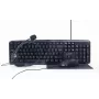 Gembird KBS-UO4-01 Tastatur Maus enthalten Office USB QWERTY US-Englisch Schwarz
