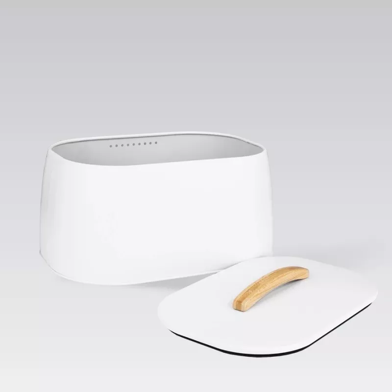 Brotkasten Maestro MR-1675-WHITE — weißer Brotkasten