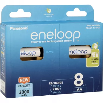 Akkus PANASONIC ENELOOP AA 2000 mAh 8 Stück (BK-3MCDE/8HH)