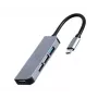 Hub 4-Port USB-C, 3x USB 2.0, USB 3.1