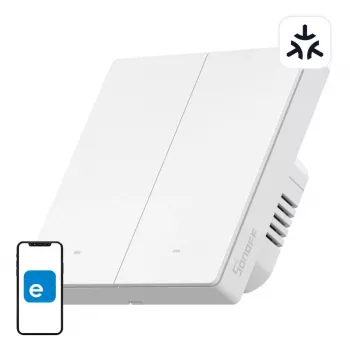 SONOFF M5-2C-86W WiFi Matter Smart-Wandschalter (2-Kanal)