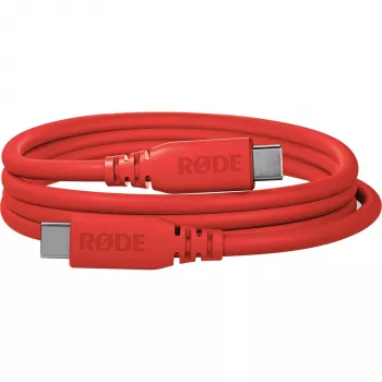 Rode SC27-R USB-C-auf-USB-C-Kabel, USB 3.2 Gen1, Rot (2m, PD)
