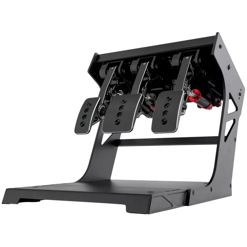 Pedalset Simagic P1000i-RS inverted schwarz – Load-Cell-Bremse, drei Pedale
