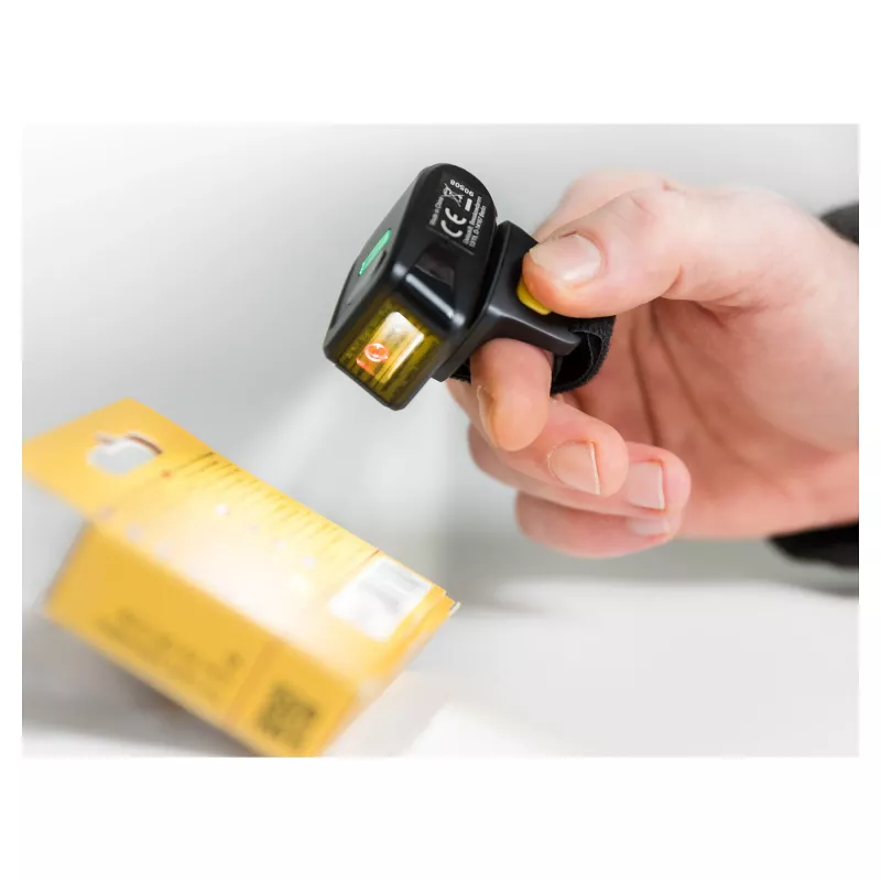 DeLOCK Klettband für Ringscanner Schwarz 9 mm x 160 mm