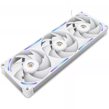 Computer-Gehäuselüfter NZXT F360X 120 mm Weiß, 360×30×120 mm