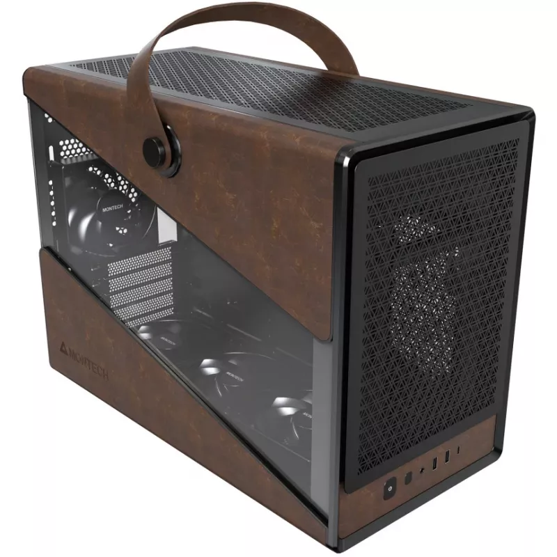 PC-Gehäuse Montech Heritage PRO Midi Tower Schwarz