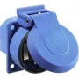 as - Schwabe 45085 Installationssteckdose IP54 Blau (45085)
