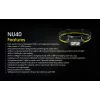 Stirnlampe Nitecore NU40 Schwarz LED 2 Lampen IP68